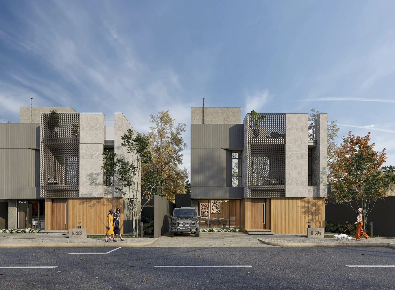 LICE VILLA architectural visualization by PANZOOM Studio