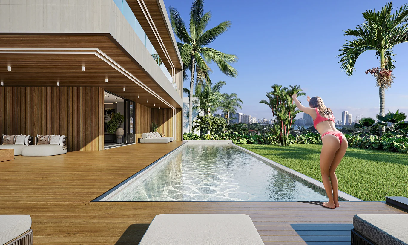 LICE VILLA architectural visualization by PANZOOM Studio