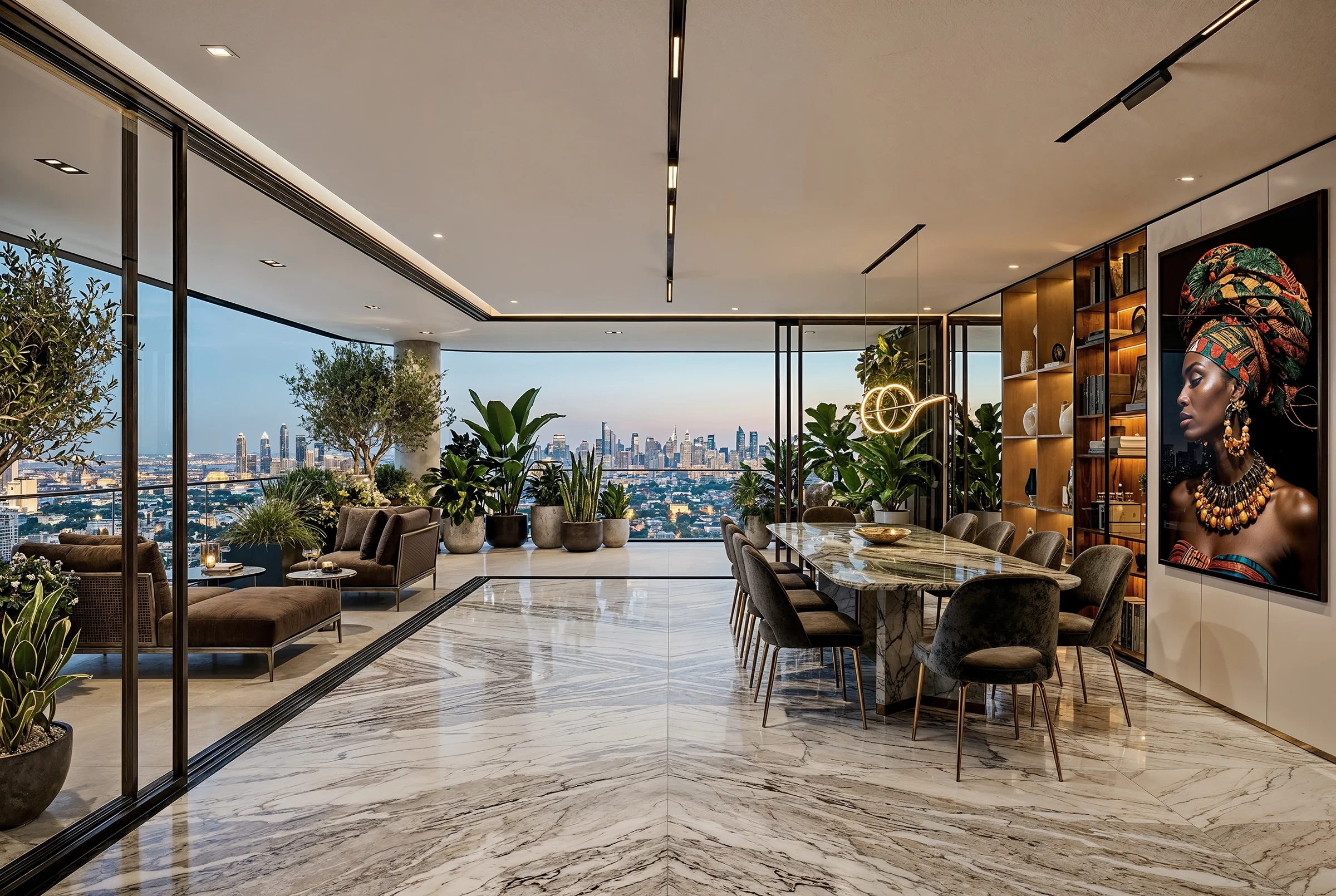 LUXURY CONTEMPORARY architectural visualization by PANZOOM Studio