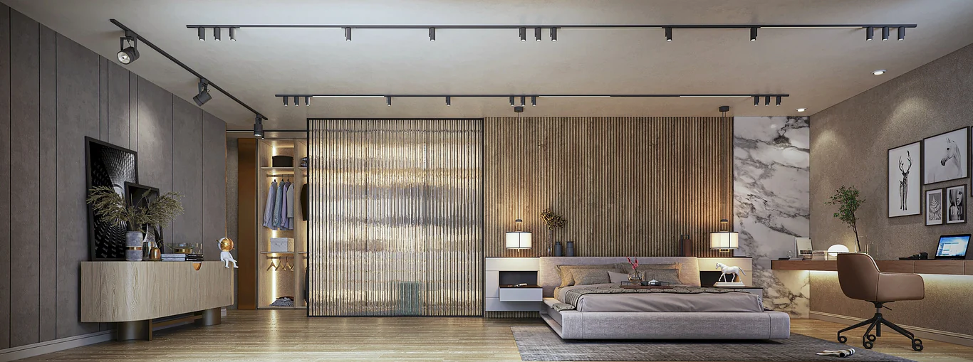 LUXURY PANORAMIC SUITE architectural visualization by PANZOOM Studio