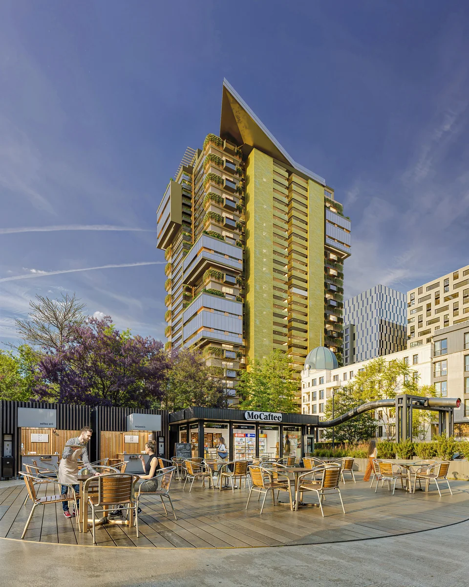 MOYO TOWER architectural visualization by PANZOOM Studio