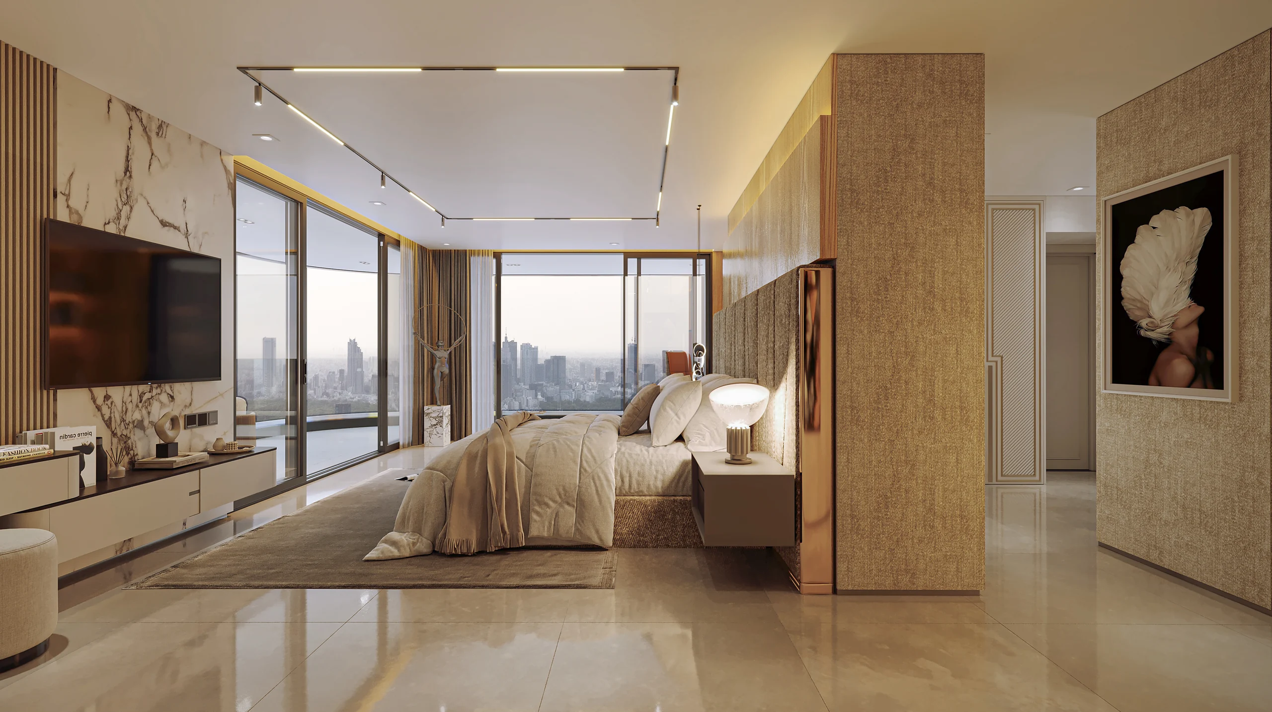 NOVERA SKY architectural visualization by PANZOOM Studio