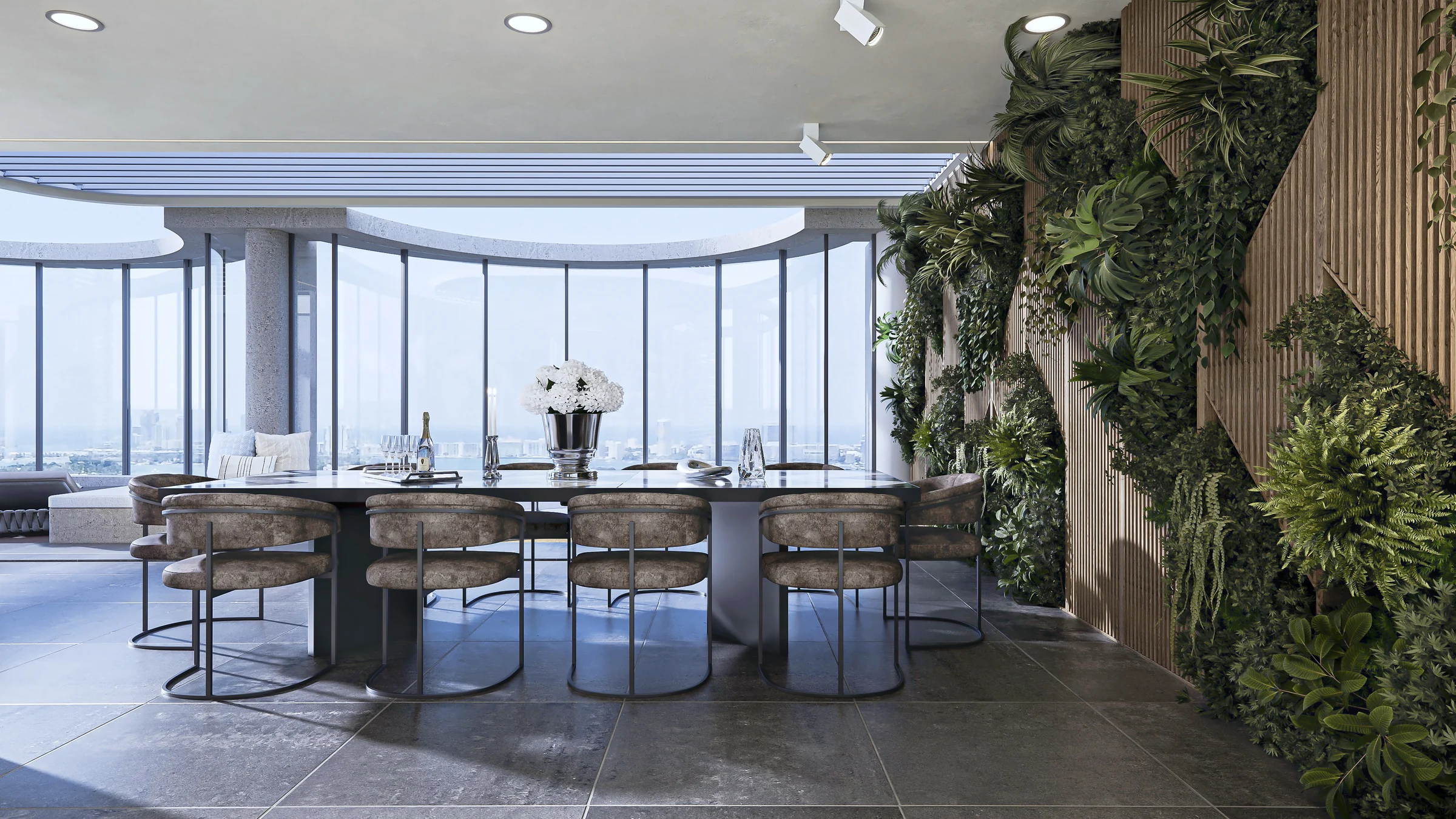 PREMIUM MIAMI APARTMENT architectural visualization by PANZOOM Studio
